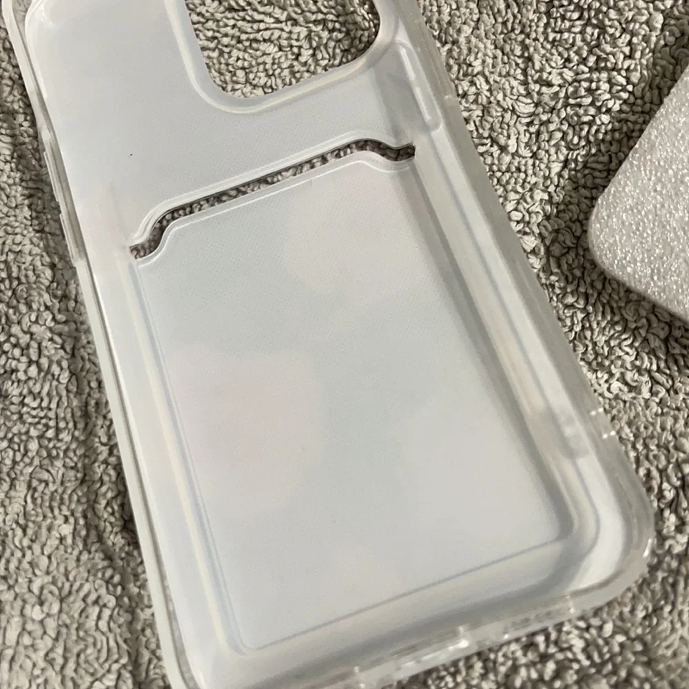 New gray and pink floral phone case - 13 pro